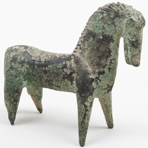 Luristan Bronze Horse, Possibly Partuian