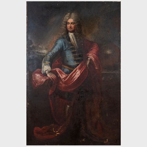 French School: Portrait of a Nobleman, Full Length