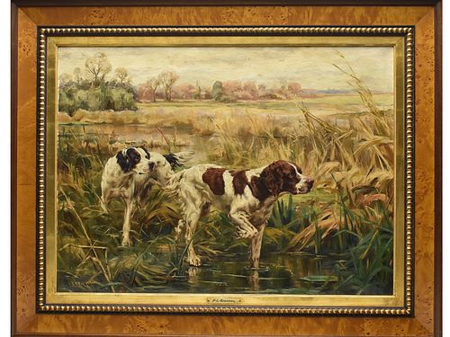 Percival Leonard Rosseau (1859-1937), oil on canvas.
