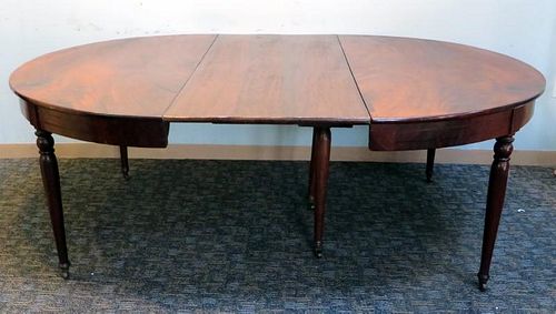 American 19th Century Round Banquet Table