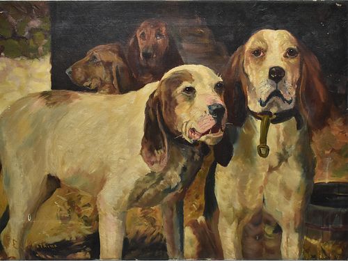 Espar Lair Watkins (1892-1942), oil on canvas.