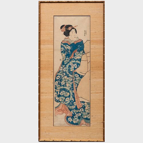 Utagawa Yoshikazu: Beauty, Diptych
