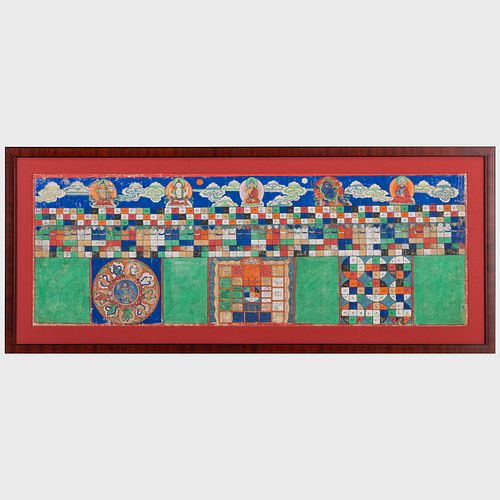 Tibetan Horizontal Scroll