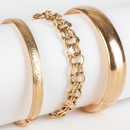 14k Gold Link Bracelet