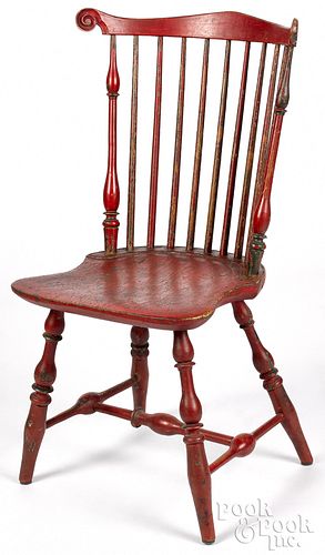 Pennsylvania fanback Windsor chair, ca. 1790