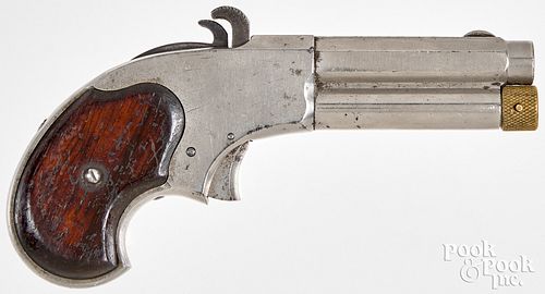Remington Rider nickel plated magazine pistol