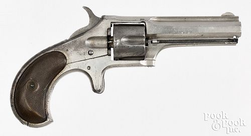 Remington Smoot New model nickel plated revolver