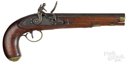 British flintlock pistol