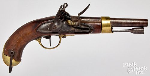 French model An XIII Napoleonic military pistol