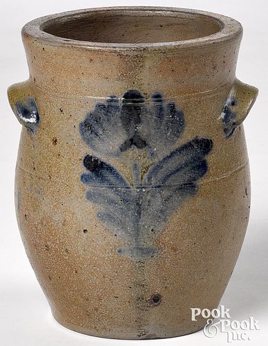 Pennsylvania stoneware jar, 19th c.