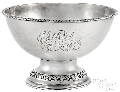 Philadelphia silver bowl, ca. 1790