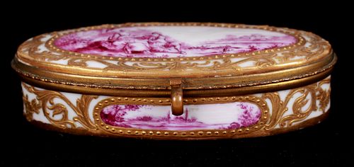 A Porcelain Box by Ludwigsburg