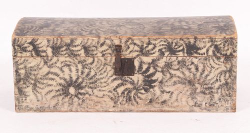 Maine, 19th Century Painted Pine Box