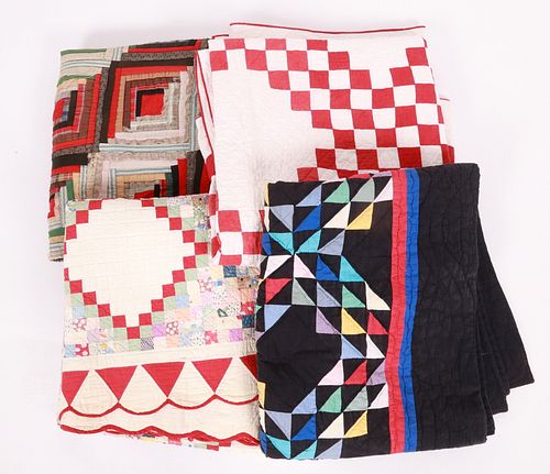 Four Hand Stitched Quilts