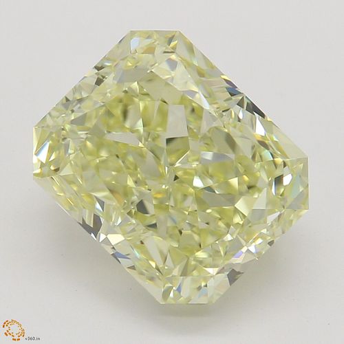 3.00 ct, Natural Fancy Light Yellow Even Color, VVS1, Radiant cut Diamond (GIA Graded), Appraised Value: $79,700 