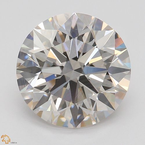 2.57 ct, Natural Very Light Pinkish Brown Color, VS2, Round cut Diamond (GIA Graded), Appraised Value: $240,000 