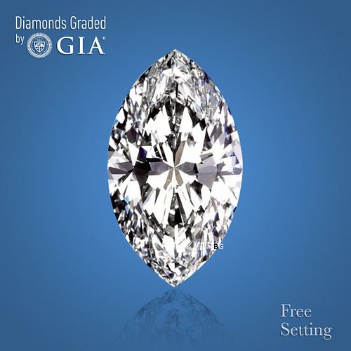 1.52 ct, D/VS1, Marquise cut GIA Graded Diamond. Appraised Value: $46,600 