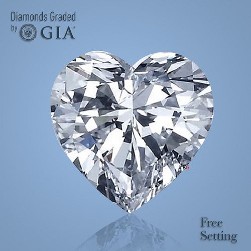 1.70 ct, H/VVS2, Heart cut GIA Graded Diamond. Appraised Value: $33,700 