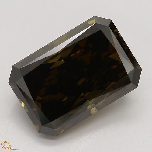 3.01 ct, Natural Fancy Dark Brown Even Color, VS1, Radiant cut Diamond (GIA Graded), Appraised Value: $24,800 
