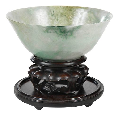 Chinese Jade or Hardstone Bowl