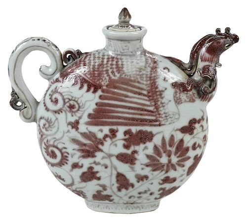 Chinese Porcelain Wine Flask