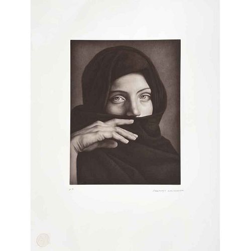 SANTIAGO CARBONELL, Sin título, Firmado Fotograbado P. T., 33 x 25 cm imagen / 56 x 43.5 cm papel