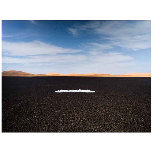 ALFREDO DE STÉFANO, The cloud - Sahara desert, 2014, Sin firma, Giclée s/n, 119.5 x 160 cm medidas totales