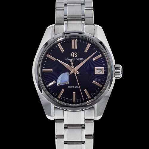 GRAND SEIKO HERITAGE SPRING DRIVE POWER RESERVE DUSK GINZA