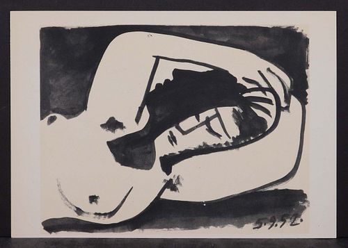 Picasso, After : La Guerre et la Paix Nude Print