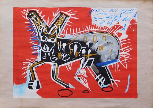Jean-Michel Basquiat, Manner of: Beast