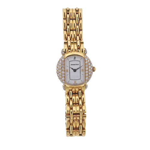 Audemars Piguet 18k Gold Diamond Lady's Watch D83931