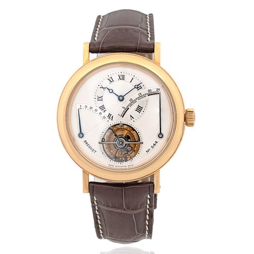 Breguet Classique Tourbillon 18k Gold Watch 3657
