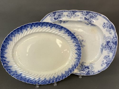 Flow Blue Platters