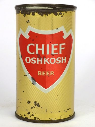 1958 Chief Oshkosh Beer 12oz 49-26 Oshkosh Wisconsin
