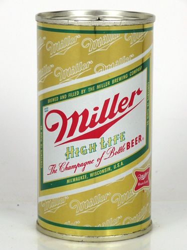 1962 Miller High Life Beer 12oz 100-02.2 Milwaukee Wisconsin