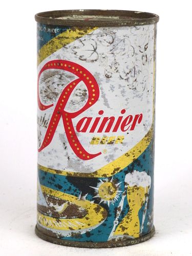 1957 Rainier Jubilee Beer 12oz Seattle Washington