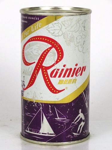 1956 Rainier Jubilee Beer 12oz Seattle Washington