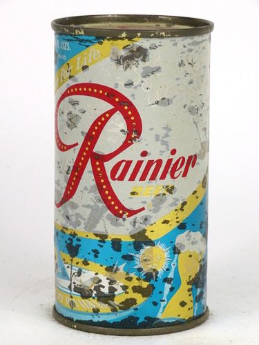 1958 Rainier Jubilee Beer 11oz Spokane Washington