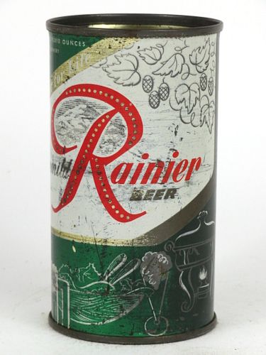 1956 Rainier Jubilee Beer 12oz L118-15 Spokane Washington