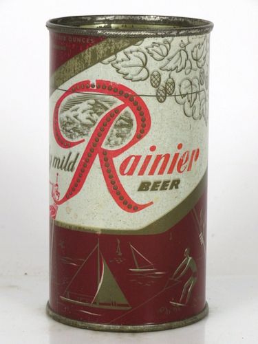 1962 Rainier Jubilee Beer 12oz Seattle Washington