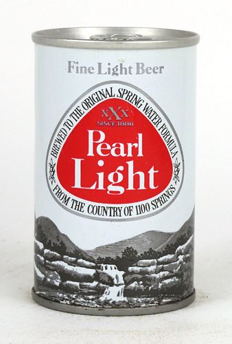 1975 Pearl Light Beer 8oz T29-18 San Antonio Texas