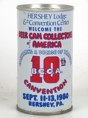 1980 BCCA 1980 Canvention can 12oz T208-35 Pottsville Pennsylvania