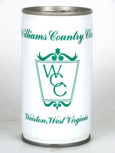 1981 Williams Country Club Weirton West Virginia 12oz T211-13 Pittsburgh Pennsylvania