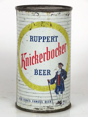 1958 Ruppert Knickerbocker Beer 12oz 126-16.2 New York New York