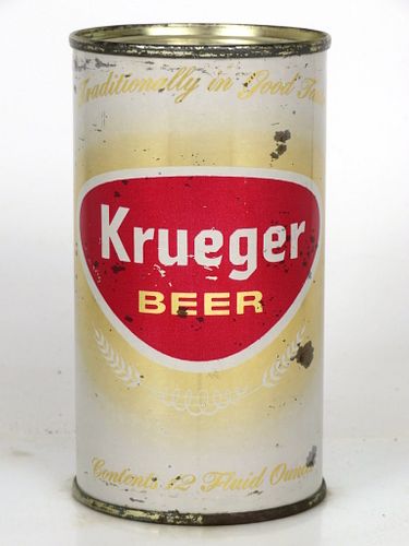 1958 Krueger Beer 12oz 90-32.1 Newark New Jersey