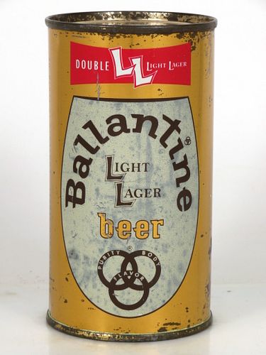 1958 Ballantine Light Lager Beer 12oz 34-03 Newark New Jersey