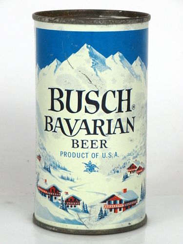 1960 Busch Bavarian Beer 12oz 47-23.3 Saint Louis Missouri
