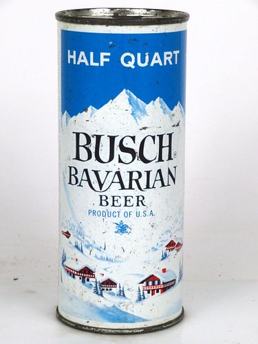 1959 Busch Bavarian Beer 16oz One Pint 227-15.1b Saint Louis Missouri