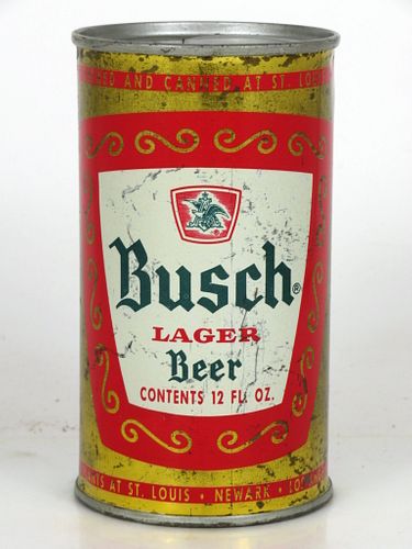 1955 Busch Lager Beer 12oz 47-18 Saint Louis Missouri