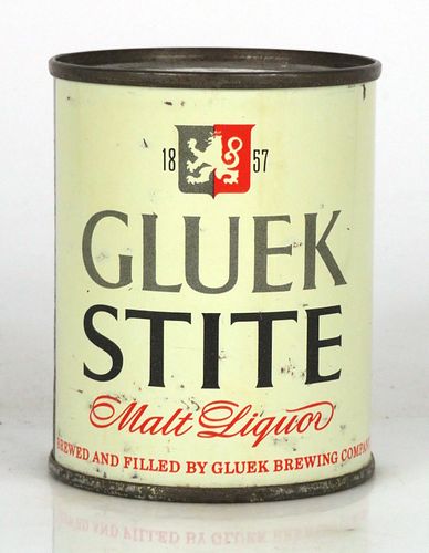 1959 Gluek Stite Malt Liquor 8oz 241-10 Minneapolis Minnesota